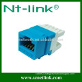 hot selling rj45 keystone jack dual IDC cat5E cat6 cat7 available